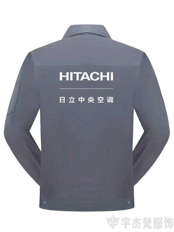 创意文化衫工装定制：HITACHI(图4)